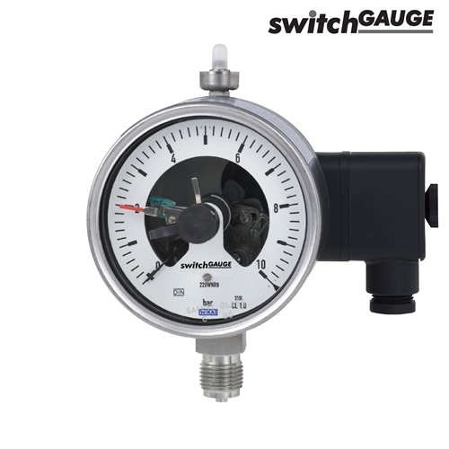 PGS23 PRESSURE GAUGE WITH SWITCH CONTACTS