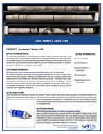 Core Sample Analysers