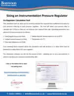 Sizing Pressure Regulators